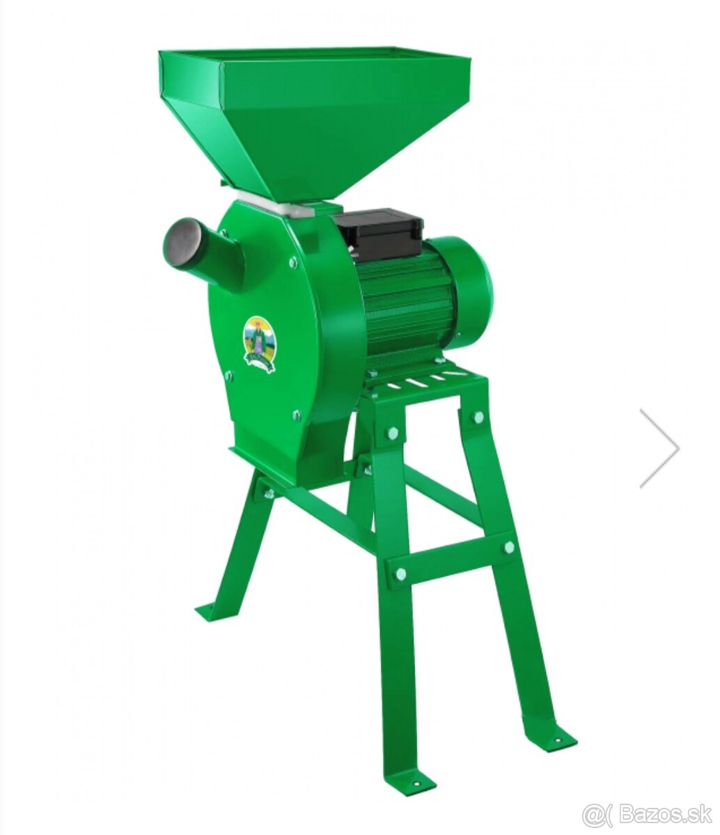 Elektrický mlynček na obilie so stojanom, 3,9 KW, 270 kg/hod