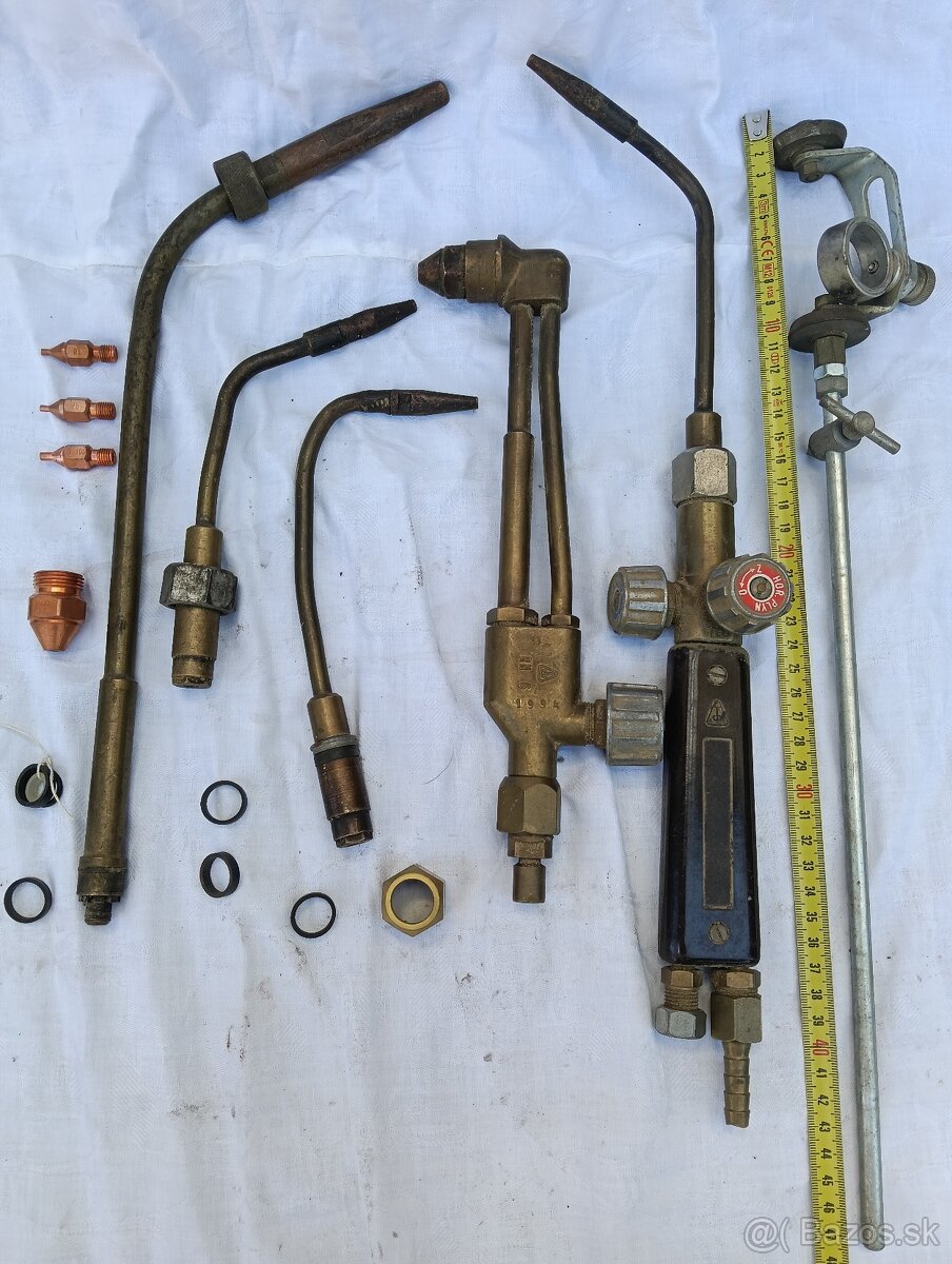 autogen príslušenstvo , horák, rezák, kružidlo, zmiešavač,