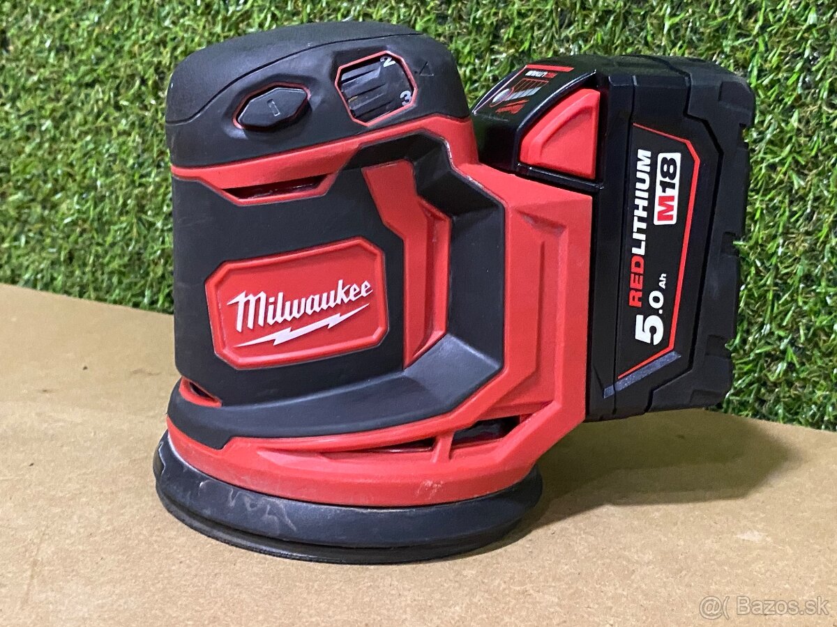 Milwaukee M18 BOS125-0 aku excentrická brúska