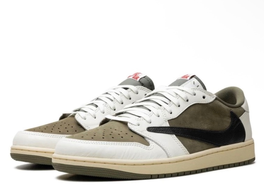 JORDAN 1 LOW OG "TRAVIS SCOTT - MEDIUM OLIVE