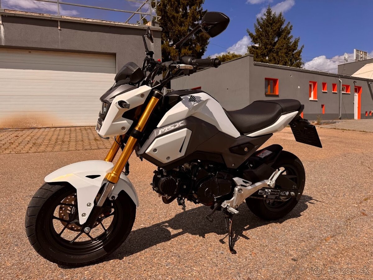 2020 HONDA MSX 125 ABS Perfektní zvuk, zábavná jízda Velmi