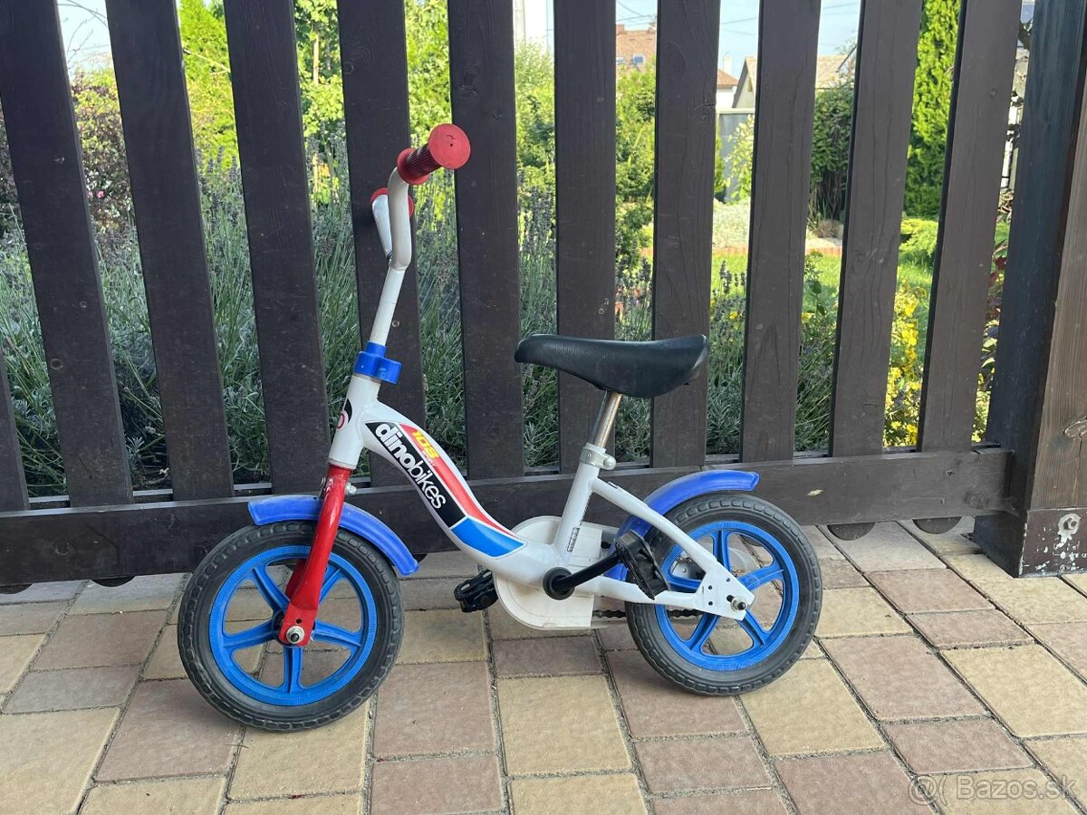 Detský bicykel zančky Dino sport