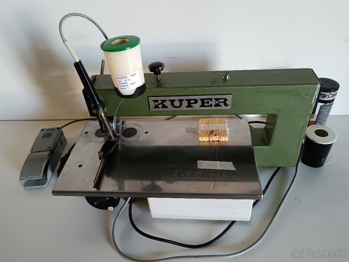 KUPER 430, zosadzovačka na dyhu, zváračka dyhy, dyha