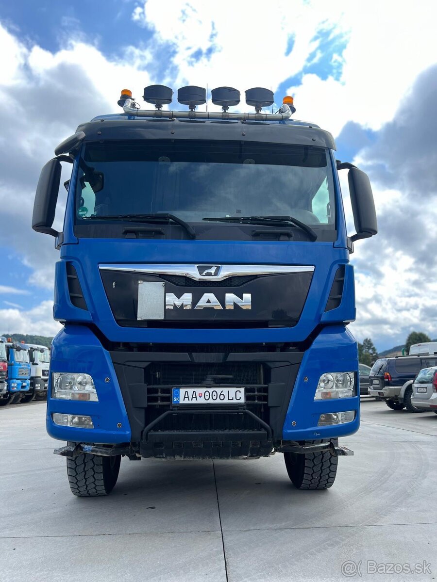 Man TGX 18.460 4x4 2017 + sklápací náves Schwarzmuller K
