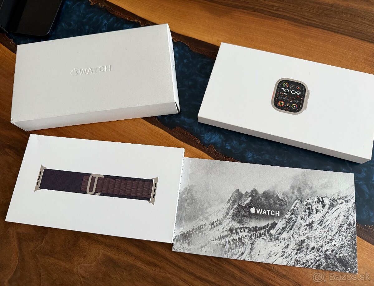 Apple Watch Ultra 2 komplet balenie