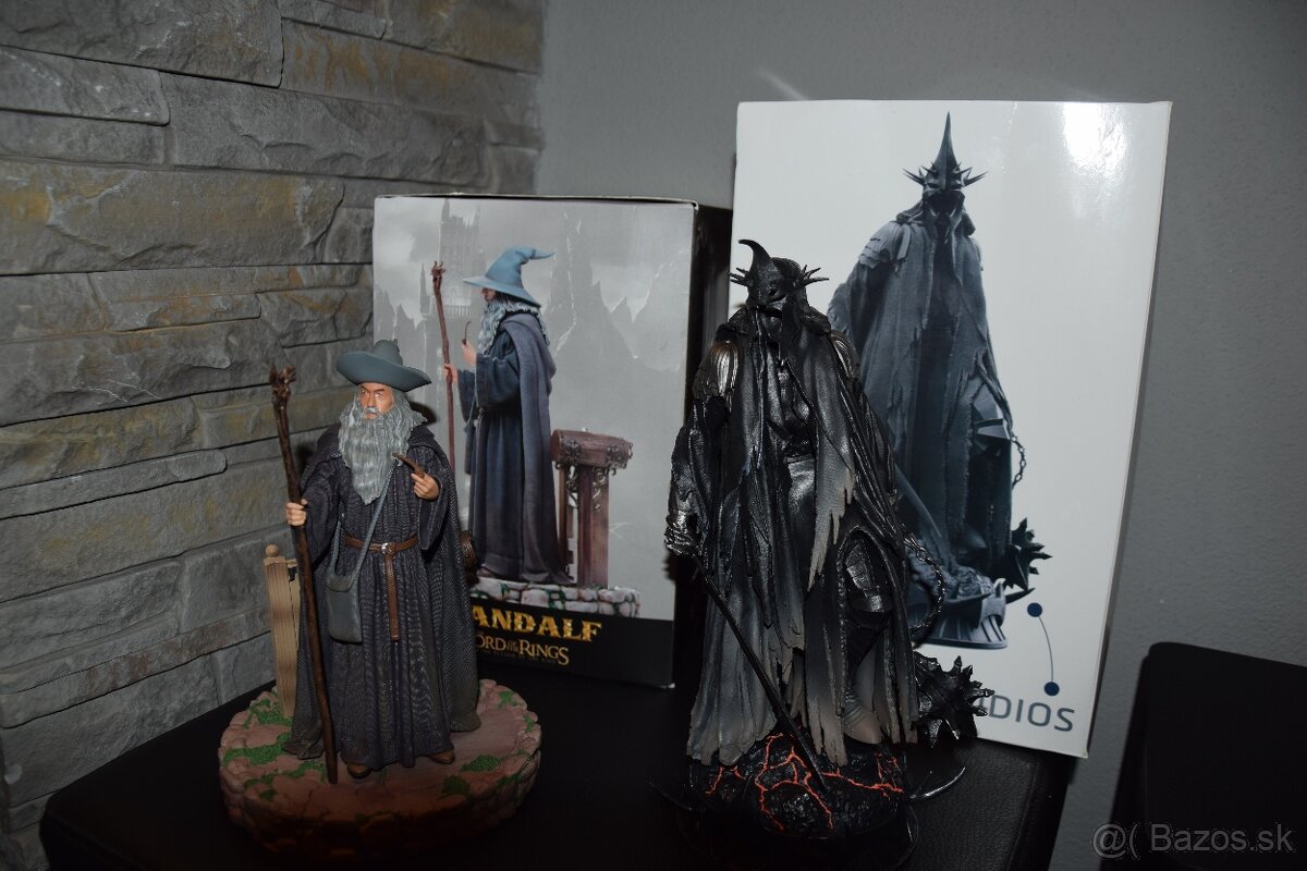 LORD OF THE RINGS - WITCH-KING OF ANGMAR / Gandalf -