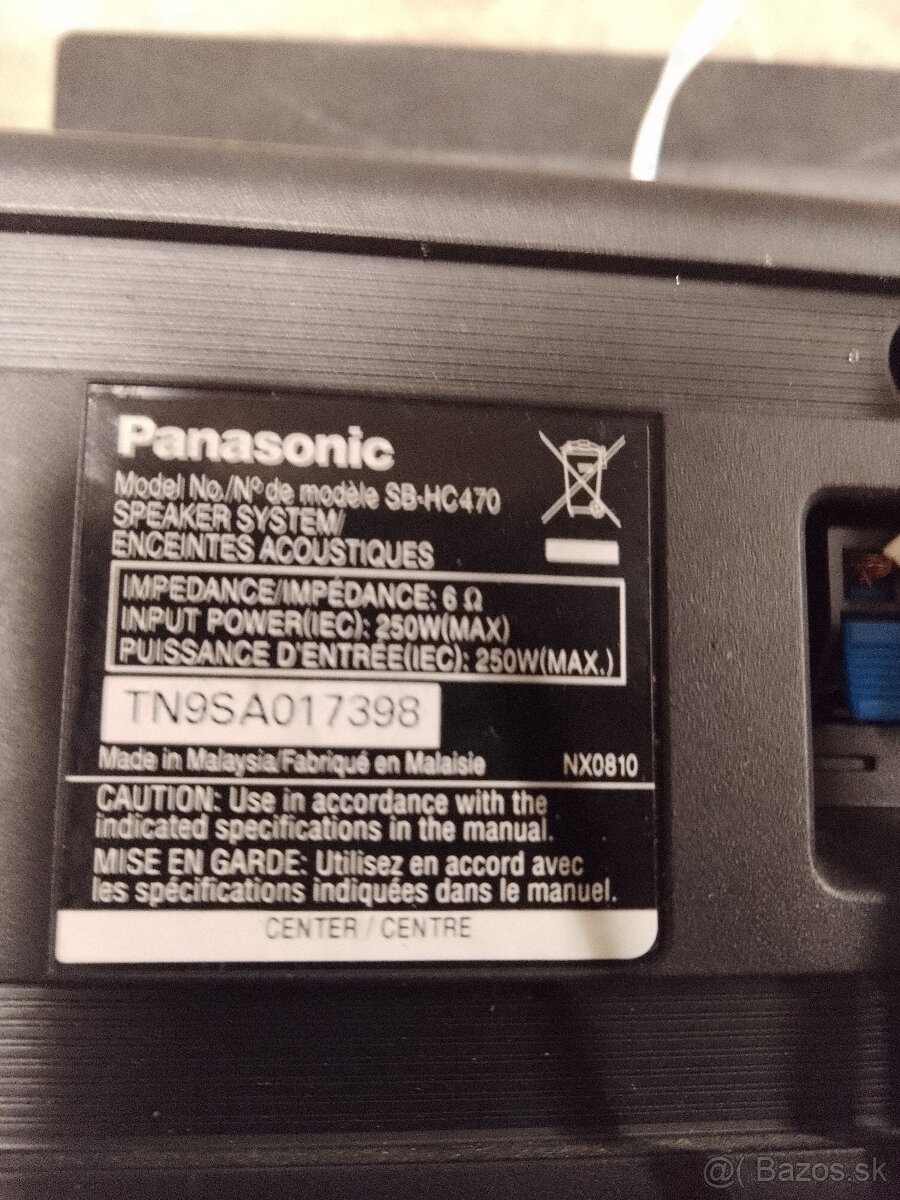 subwoofer Panasonic