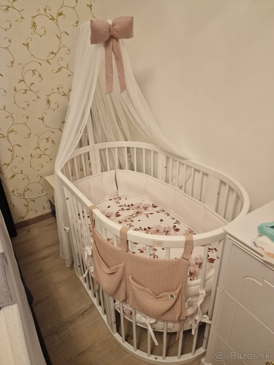 LevinFelin-Rastúca postieľka Smart bed 72