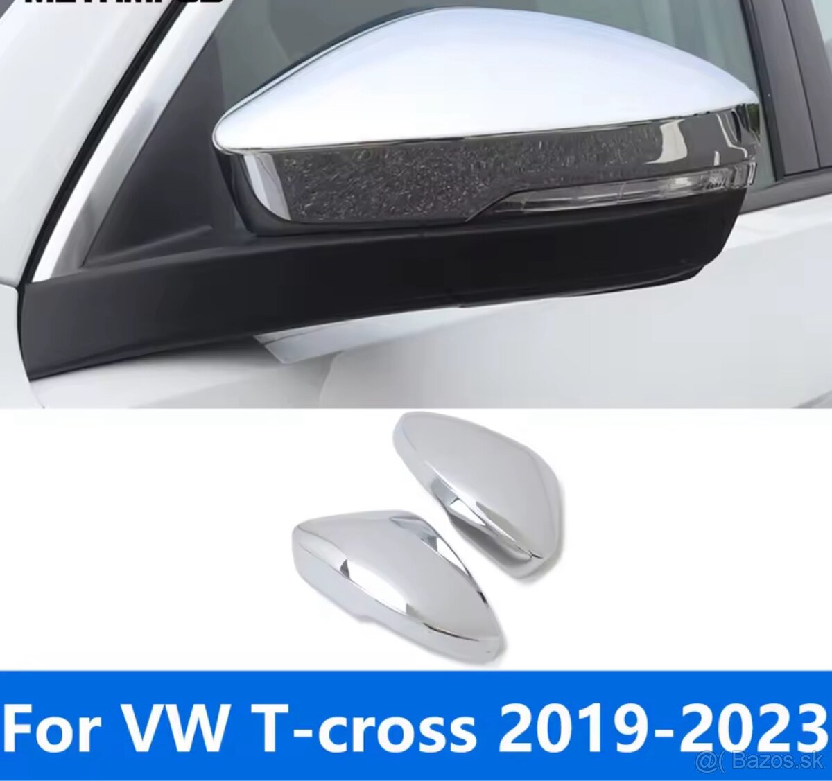 VW t cross 2018-2023 chrom nerez
