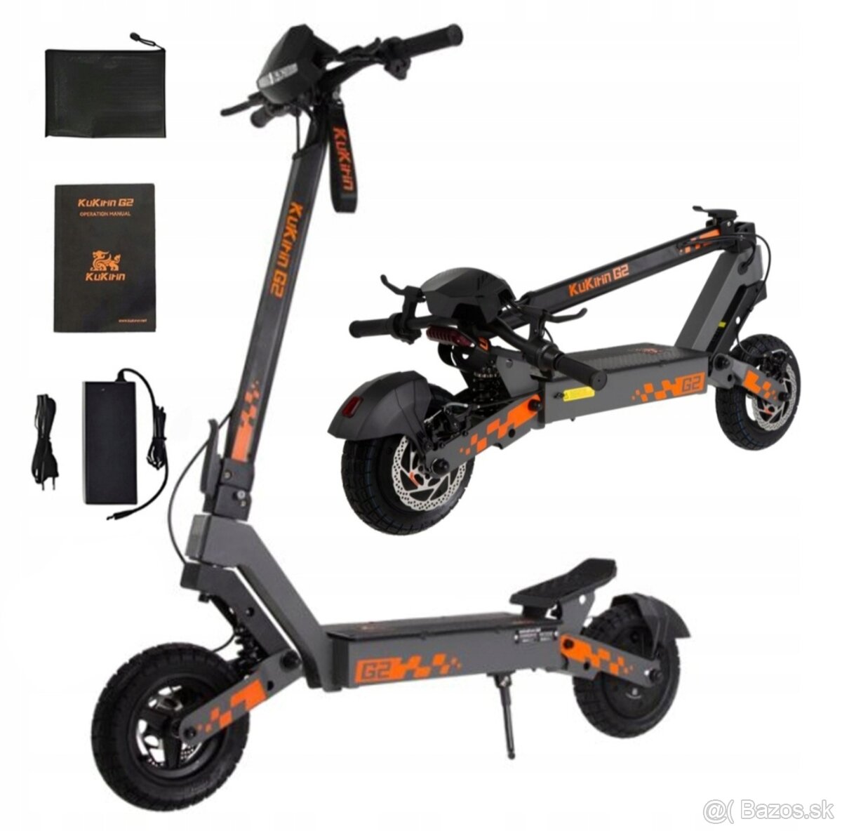 Nová e-kolobežka KuKirin G2 2025 - 1200W