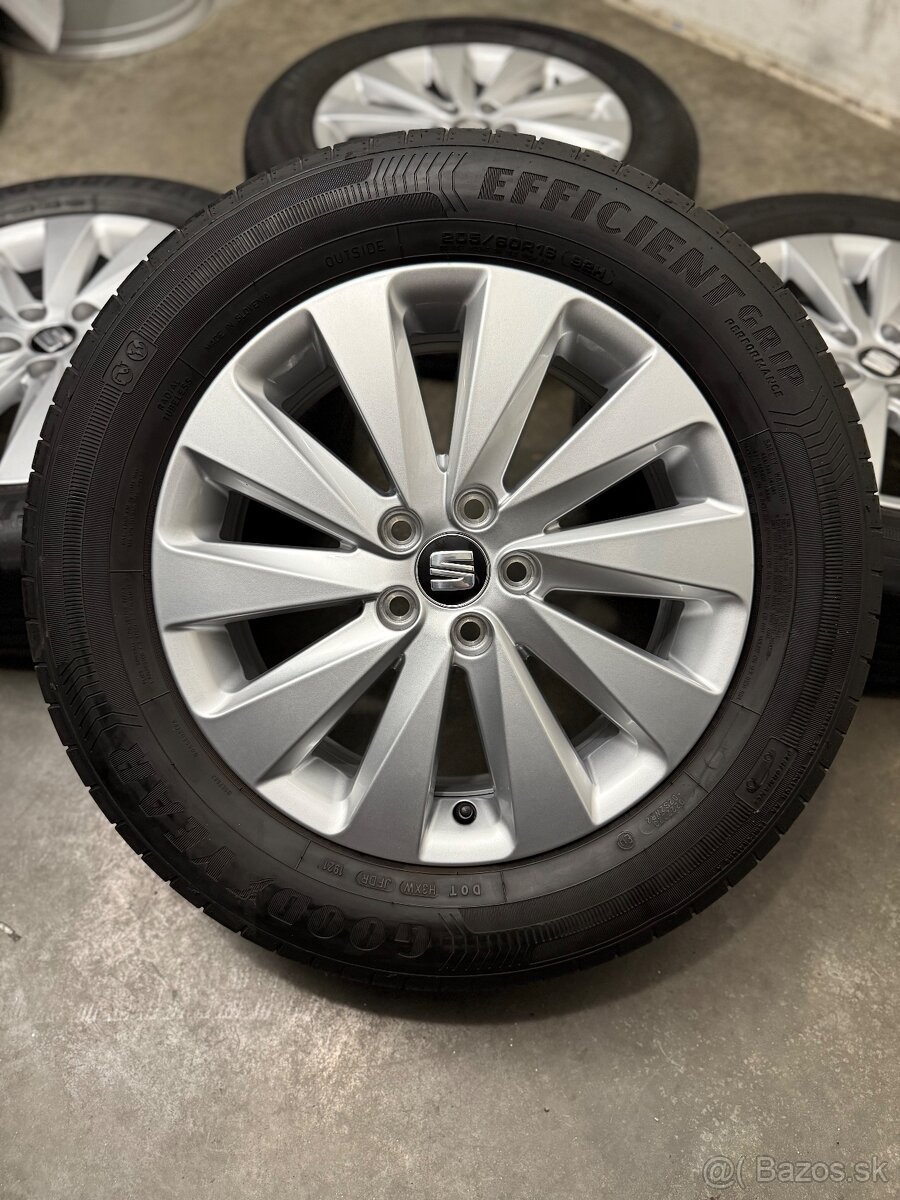 Letná sada 5x100 R16 , 205/60/16 Seat Arona , TCross, Kamiq