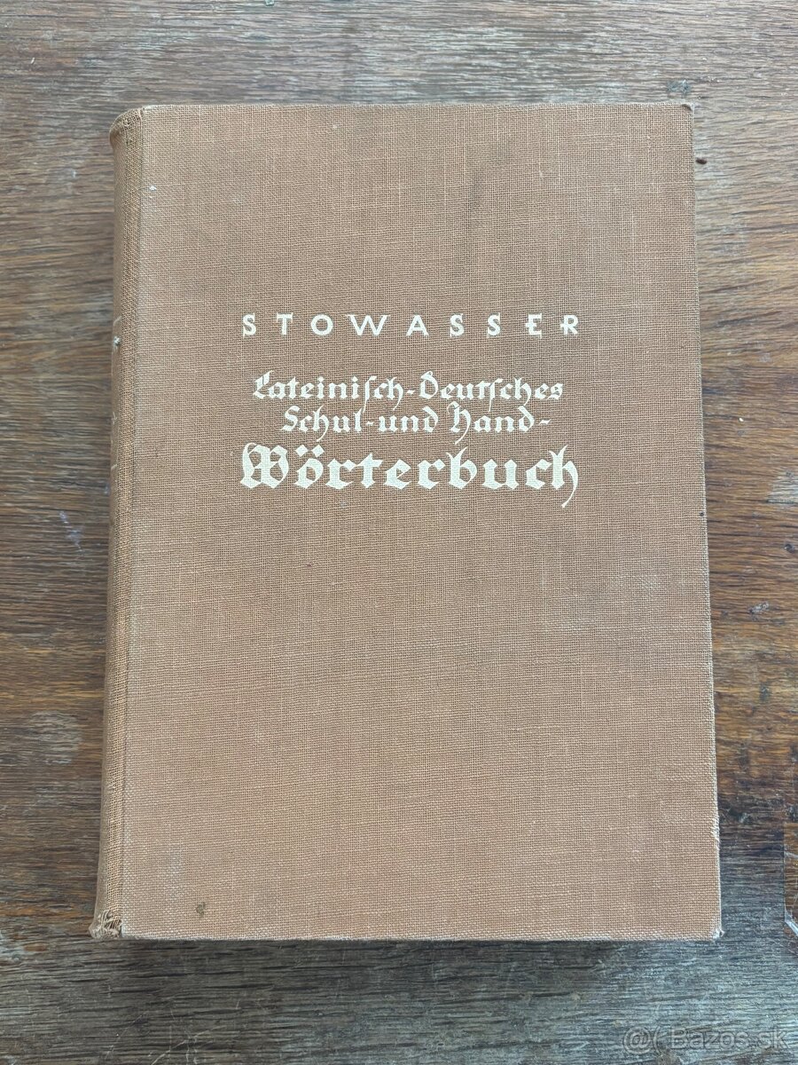 Latinsko-nemecký školský slovník
