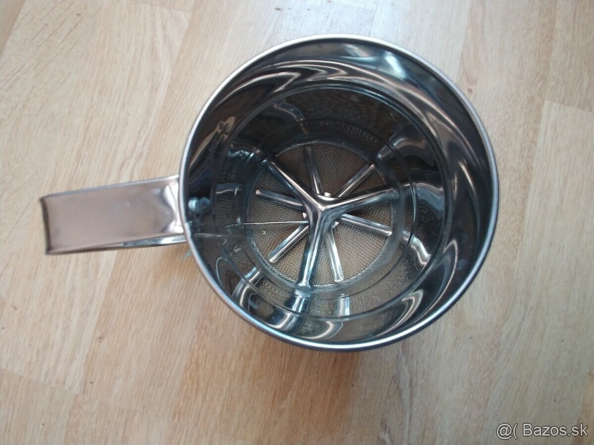 Sito na muku / praskovy cukor, nehrdzavejuca ocel, IKEA