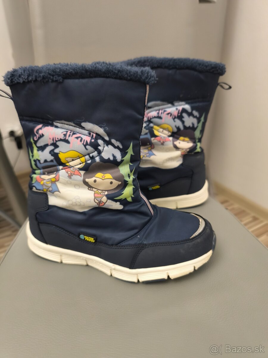 Detská zimná obuv 35 snehule