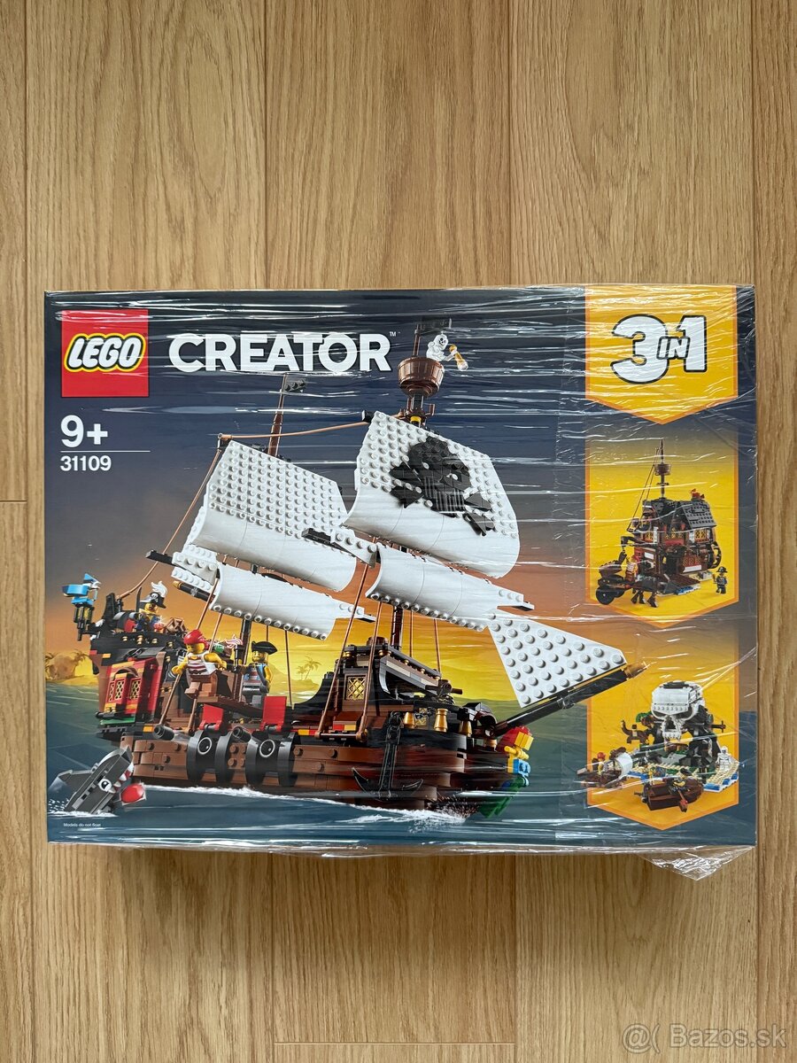 LEGO 31109 Pirátska loď