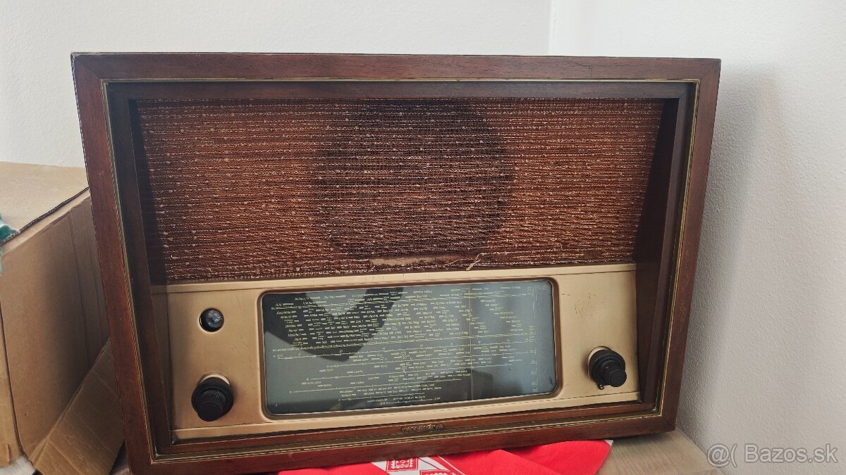 Telefonken super- staré rádio