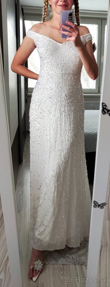 Krásne svadobné šaty