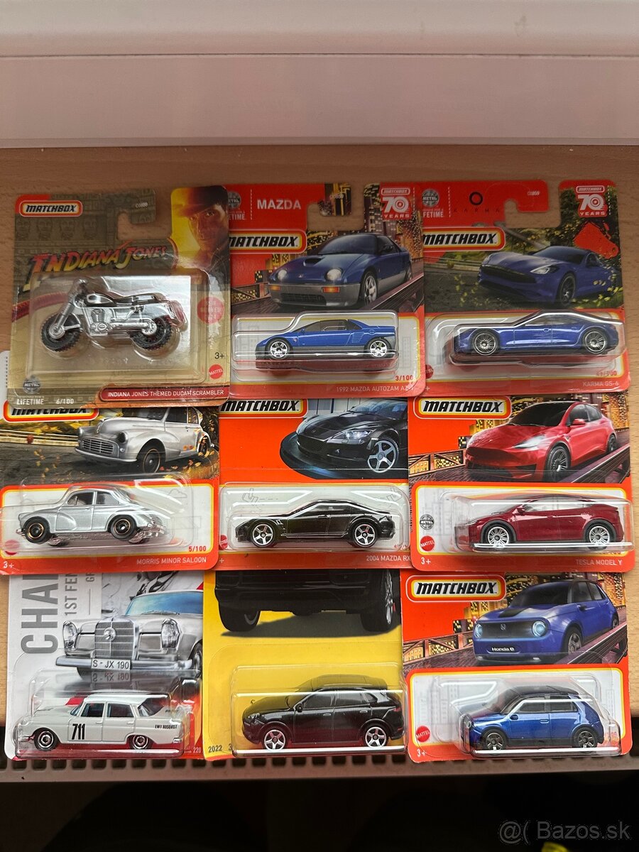 Matchbox modely auticiek