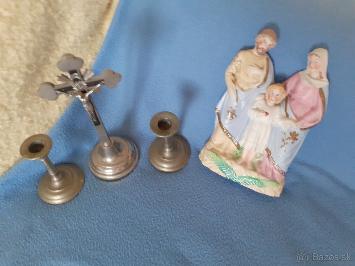 Svätá rodinka porcelánová.