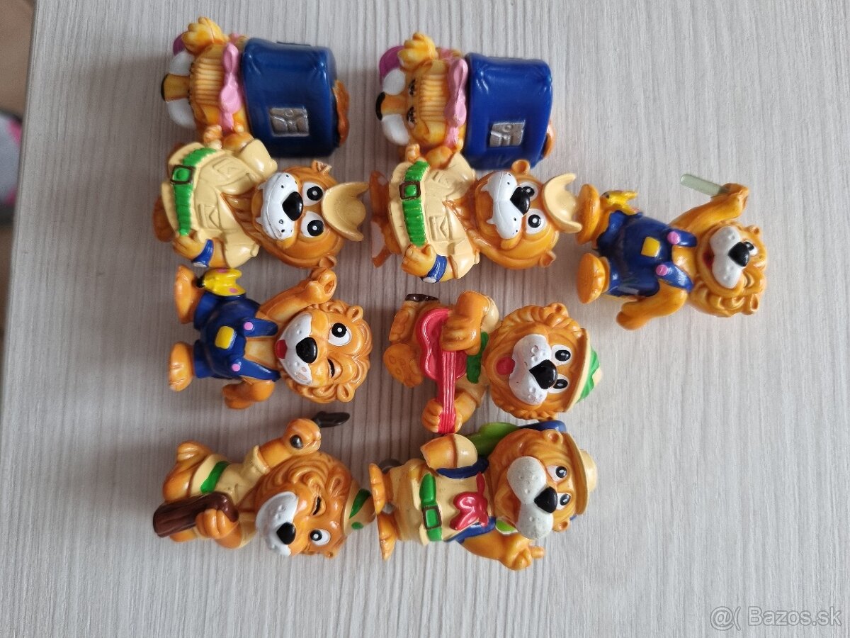 Retro kinder figúrky