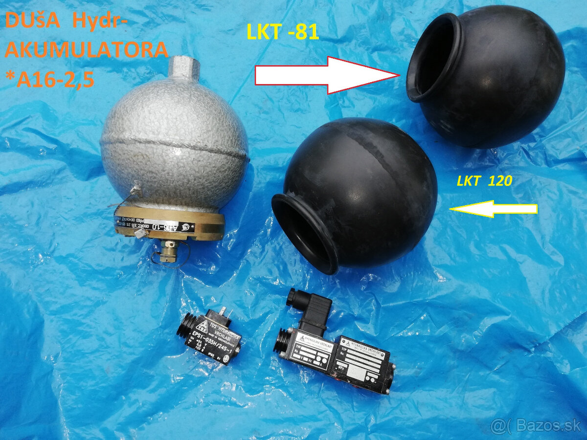 LKT 81 a LKT120 lesné Traktory / Náhradné - diely