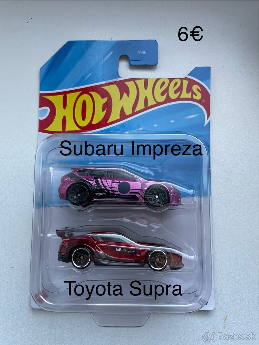 Hot Wheels 2-pack, 5-pack (1x matchbox)