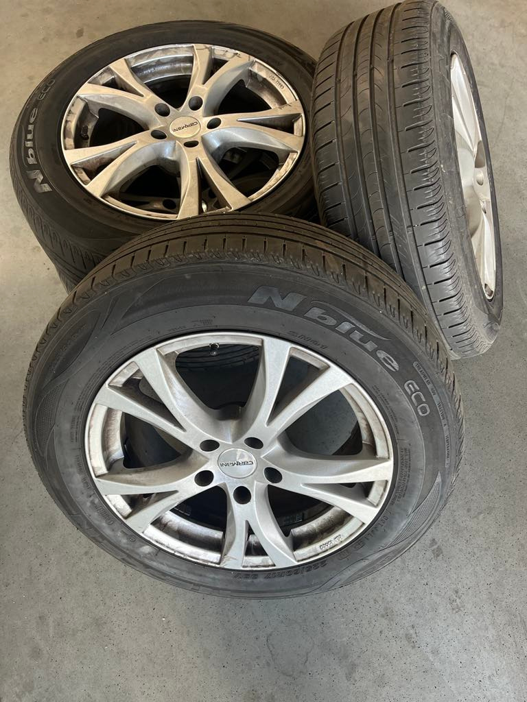 Predam kolesa 255/60R17