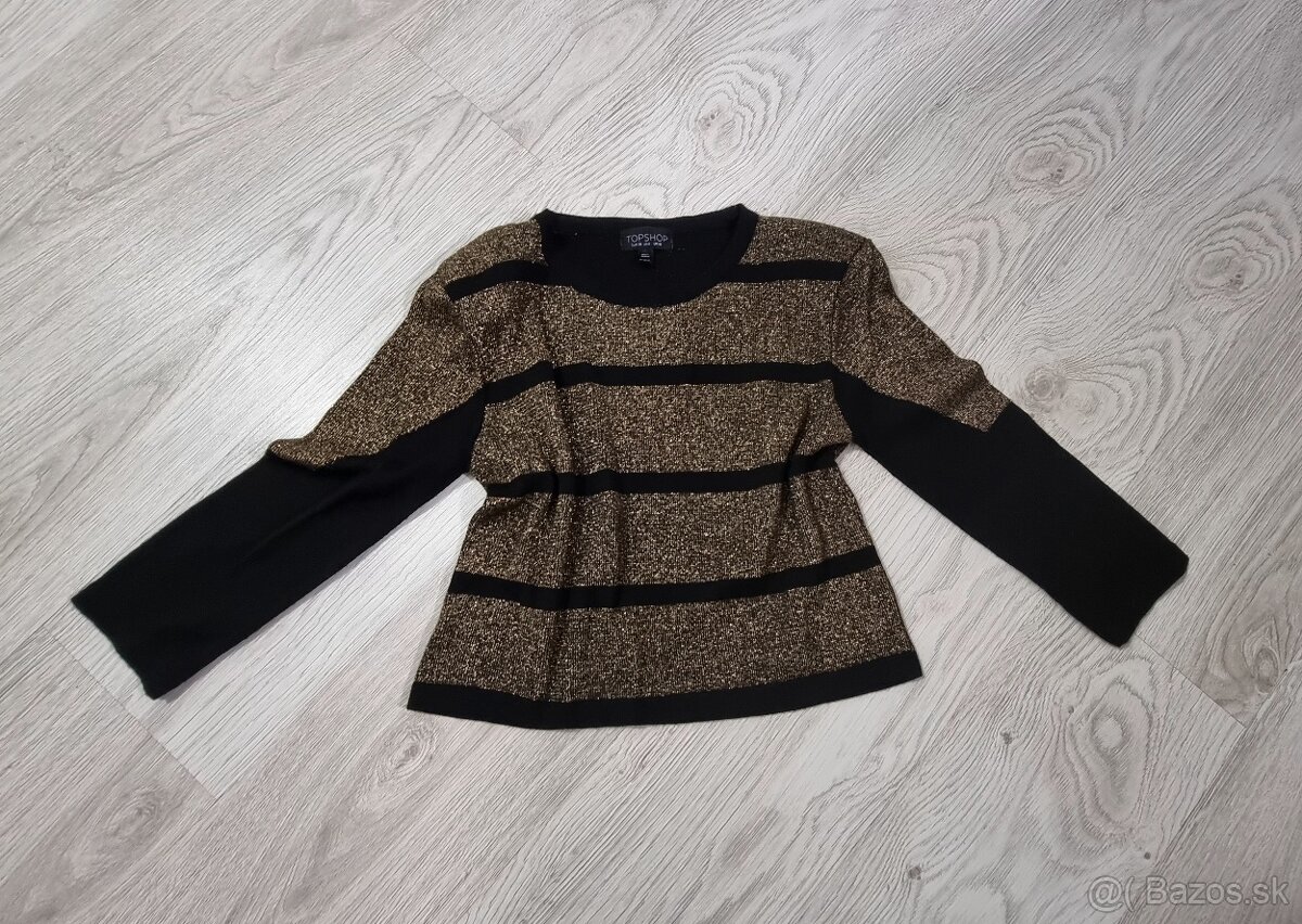 Zlatocierny top