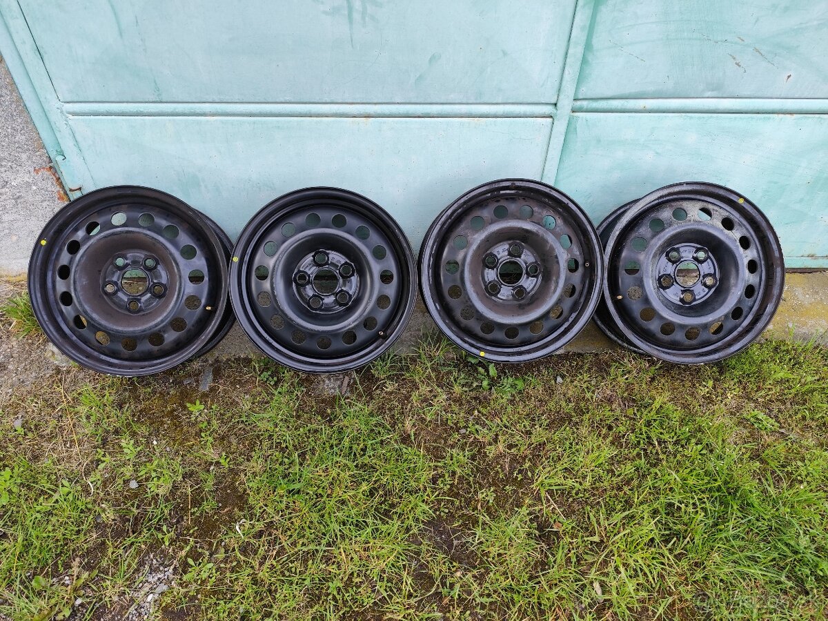 Predám plechové disky 5x112 R16