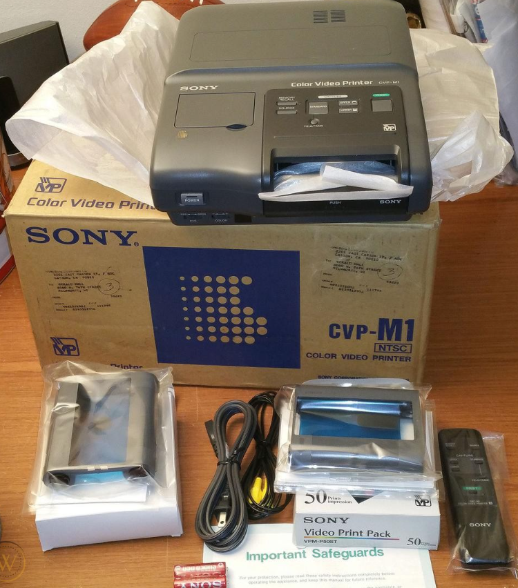 Farebná video tlačiareň sony cvp-m1e