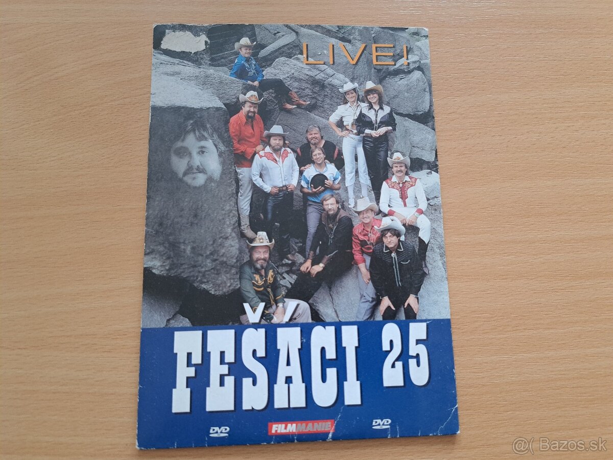 DVD Fešáci 25 Live
