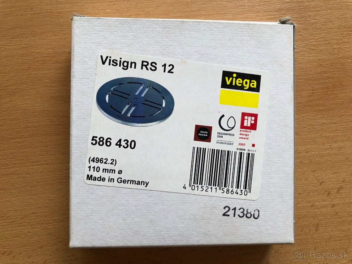 Viega 491642 Advantix-koupelnový odtok R 120 , 491 642