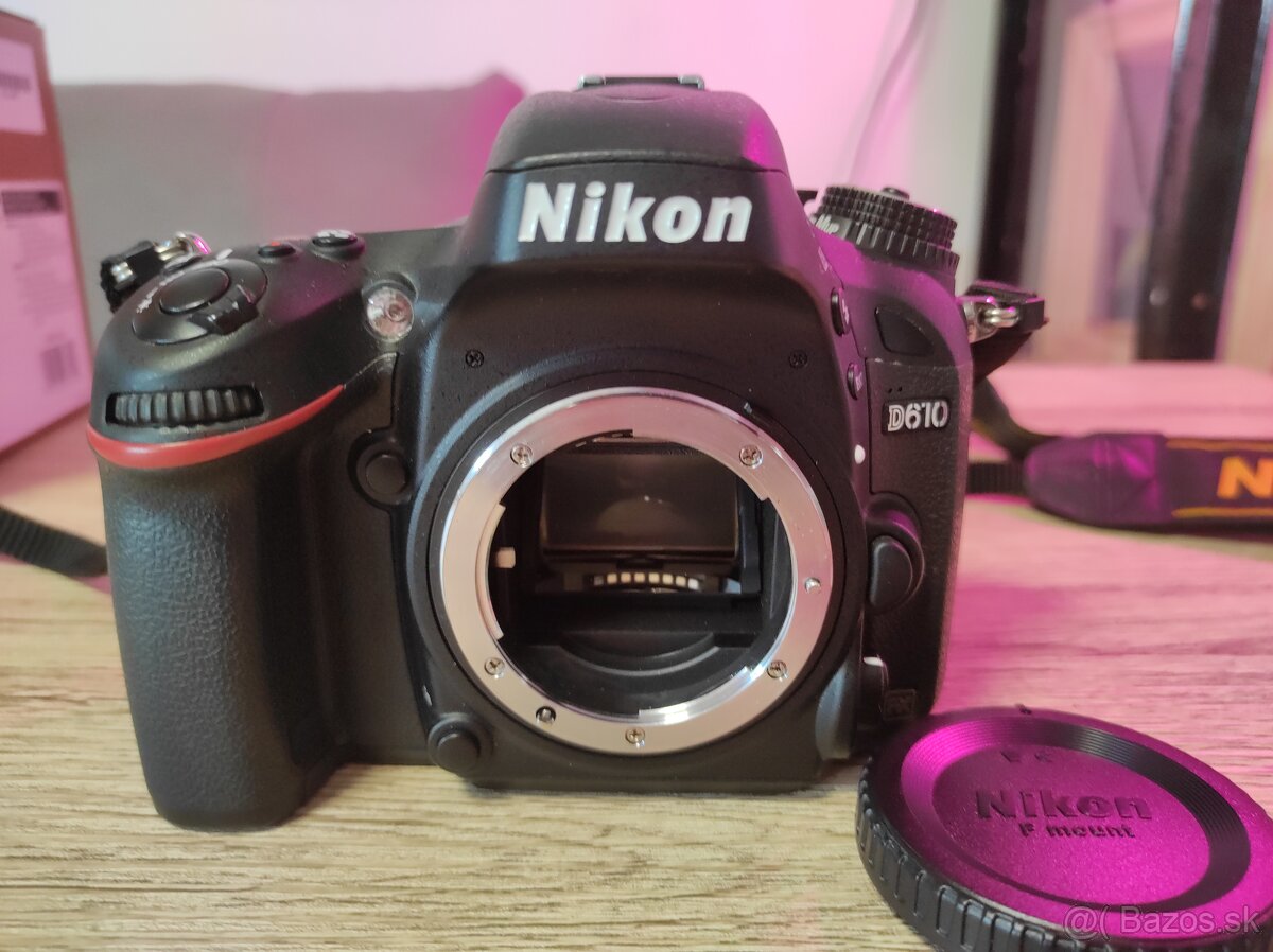 Nikon D610 FX + Nikkor f1.8 G ED