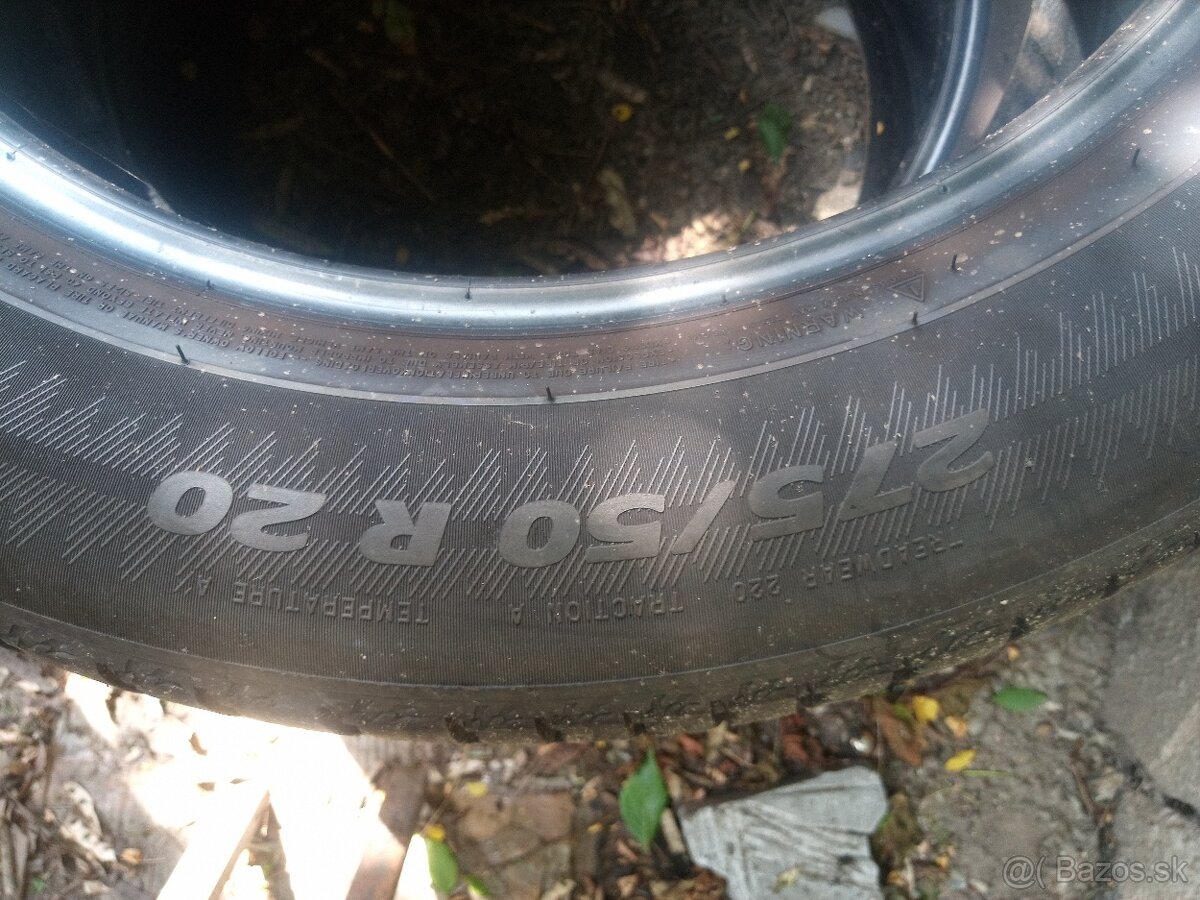 275/50r20 letne pneumatiky