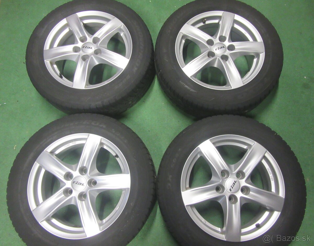 R16 Zimná sada RIAL rozteč 5x112 205/60R16 TOYO