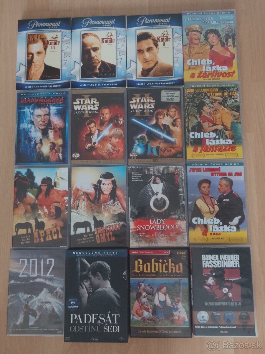 Predám DVD filmi ZFSF,Levné knihy atď...