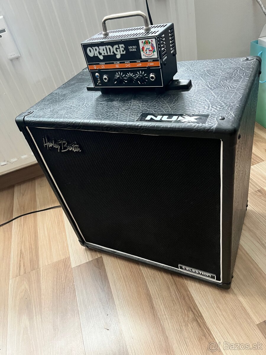 Orange Micro Dark + Harley Benton G112 Vintage 30 kabinet