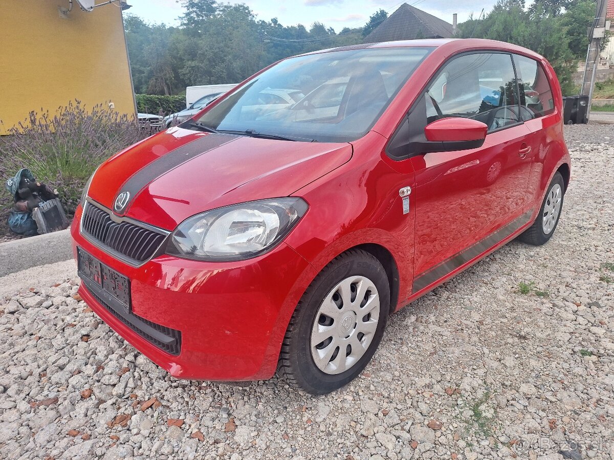 ŠKODA CITIGO BENZÍN ROK 2012 KLÍMA