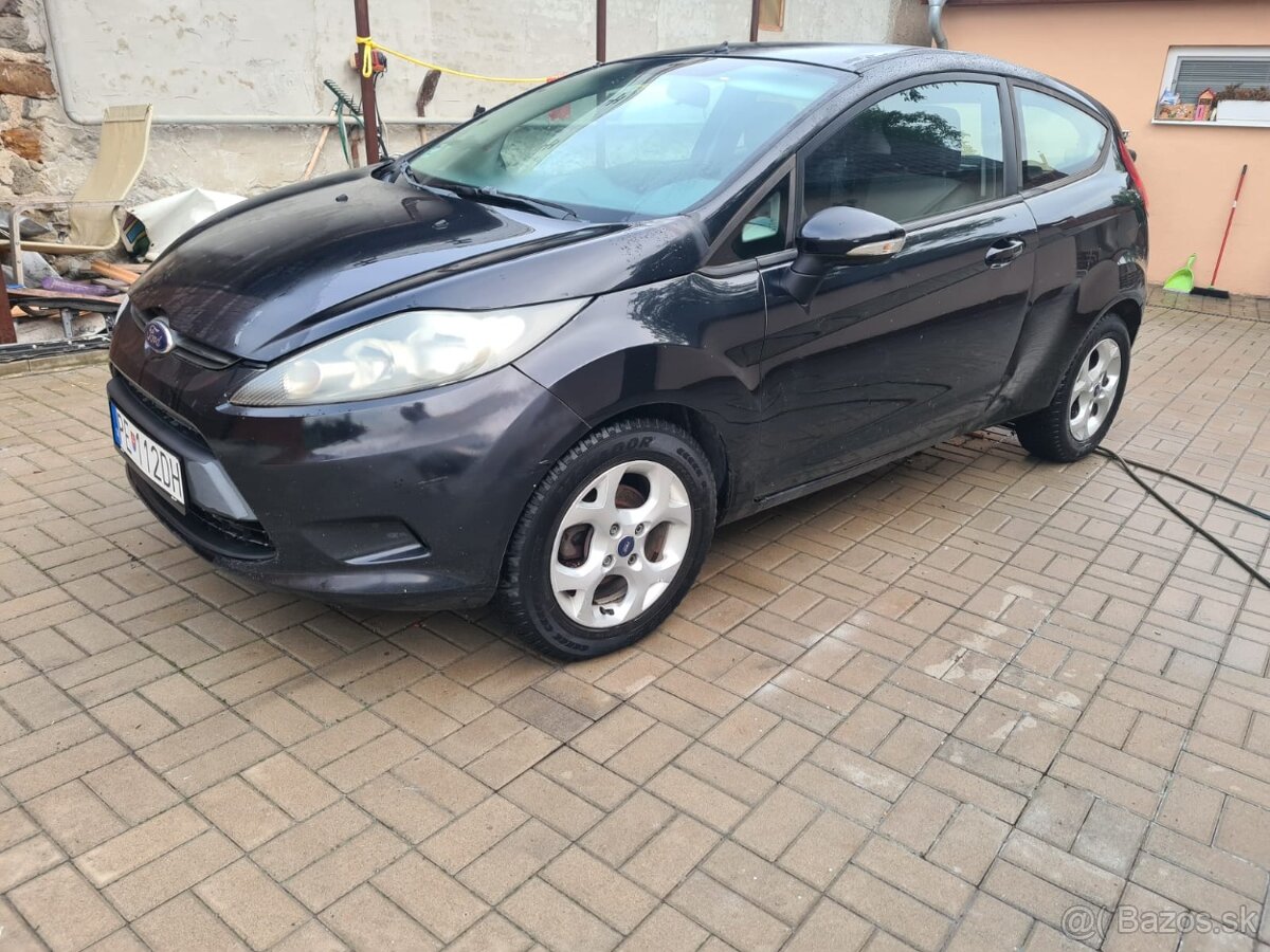 Ford Fiesta 1, 4tdci 50kw rok 2009 3dverovy