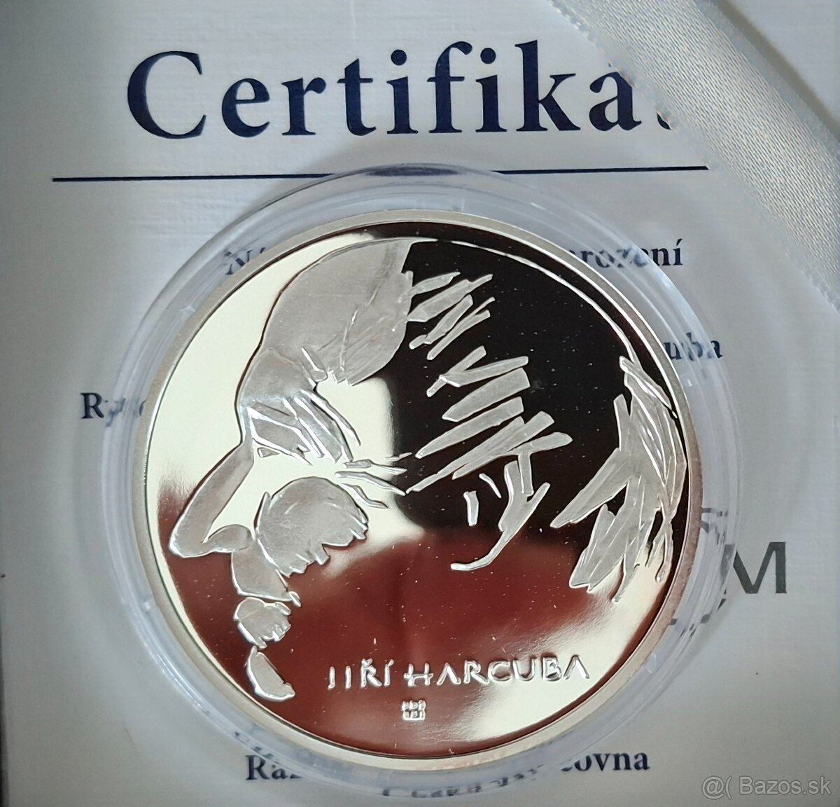 Jiří Harcuba pamätná medaila
