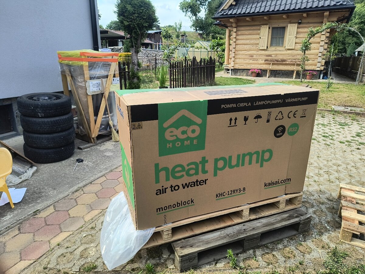 Predám tepelné čerpadlo KaiSai Arctic 12 kW, monoblok