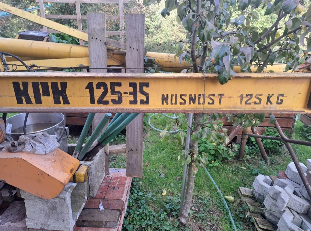 Žeriav / kladkostroj KPK 125 kg