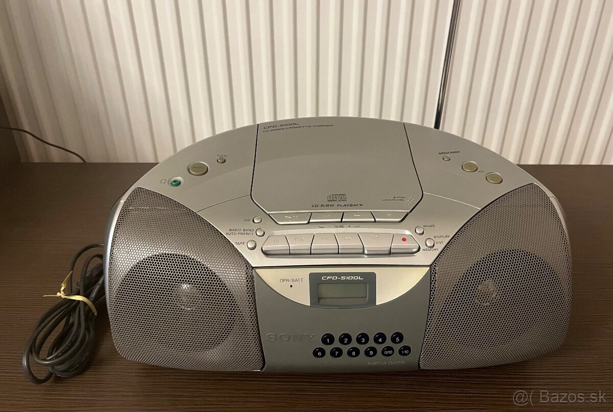 Radio s CD prehravacom Sony