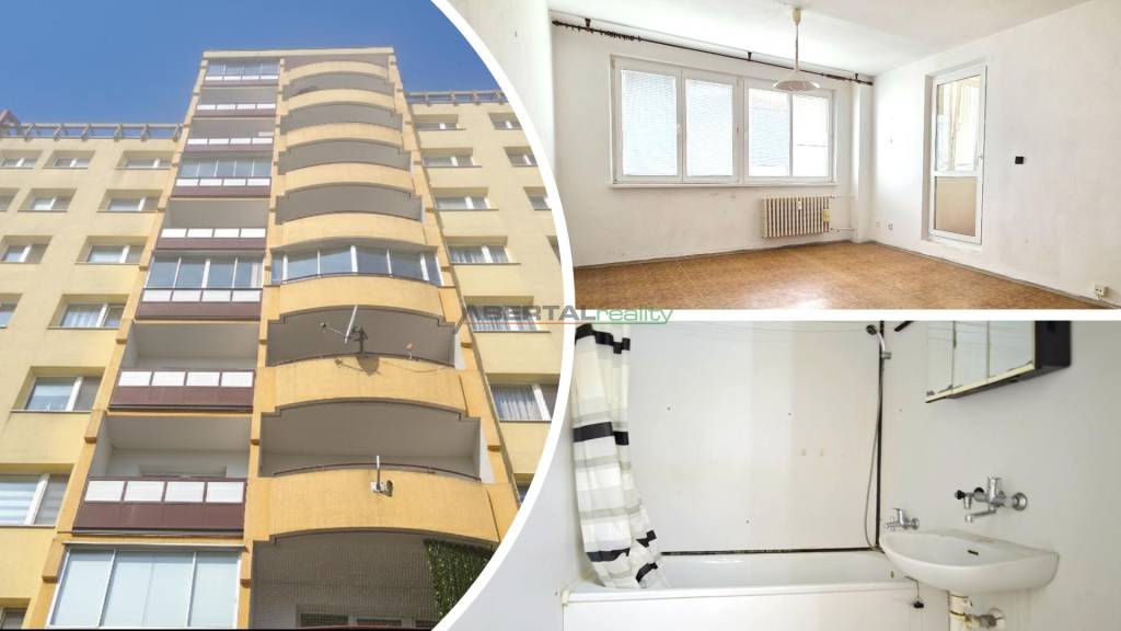 NA PREDAJ 1-izbový byt s loggiou – Pribišova - Karlova Ves, 