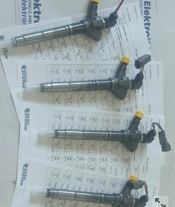 vstrekovače z motora N47D20B z vozidla BMW 123D 150kw Vstre