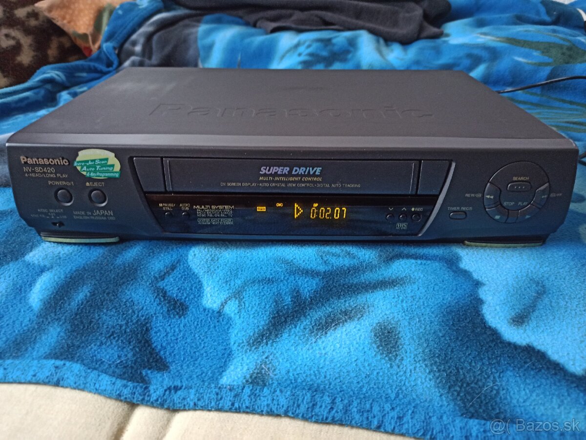 Panasonic VHS recorder