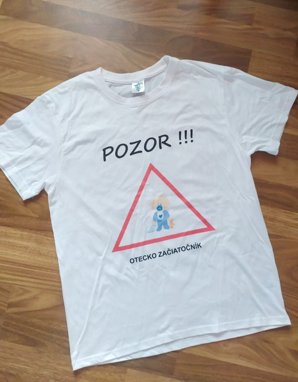 Tričko pre ocka začiatočníka