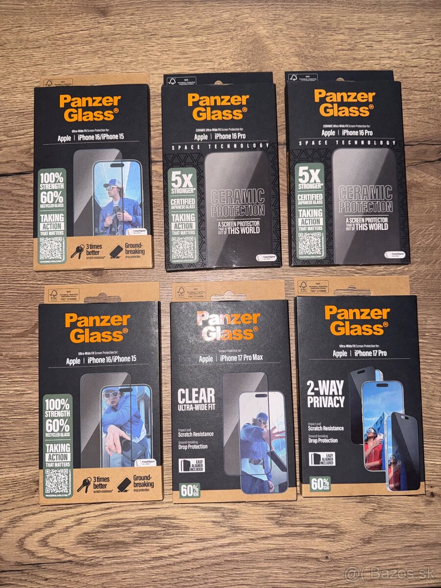Panzerglass nové sklá pre iPhone