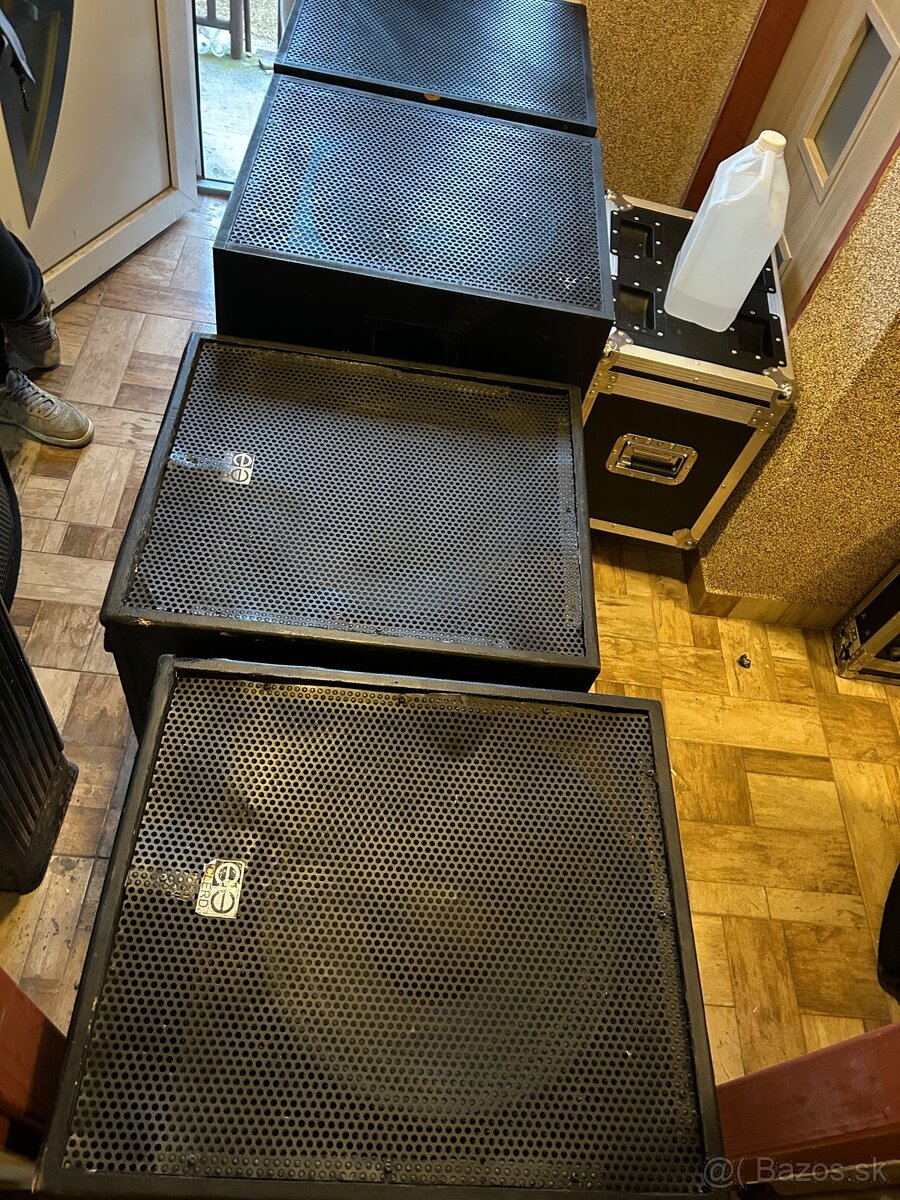 Predám starsie subwofery