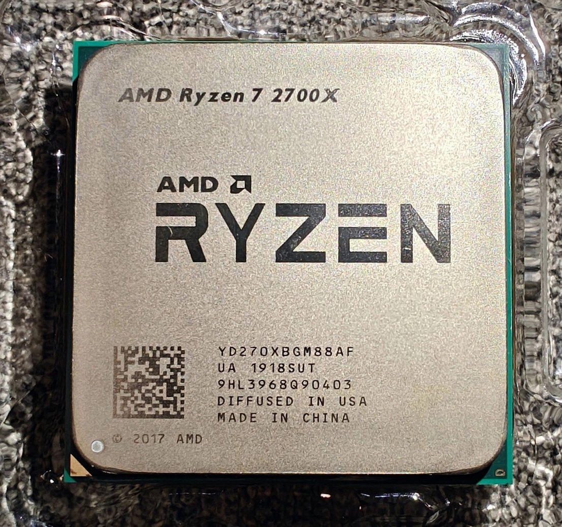 AMD Ryzen 2700x